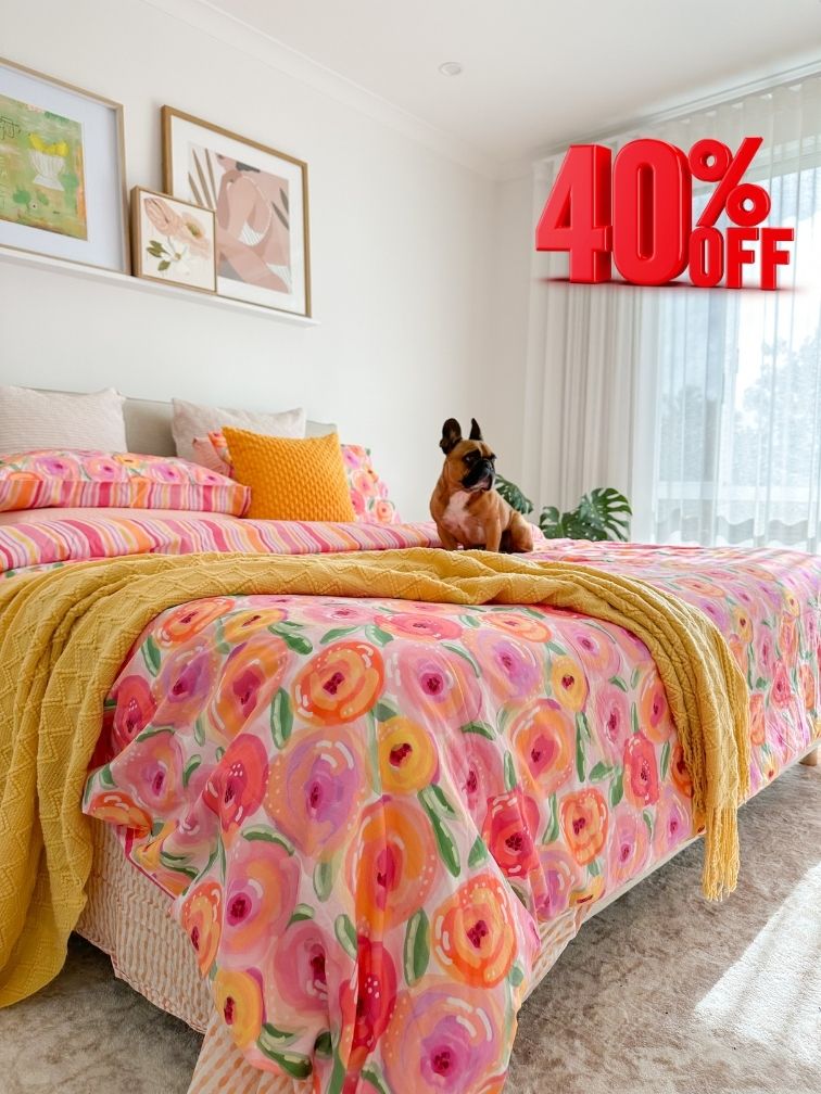 Sarah "SnugStay" Quilt Cover Set