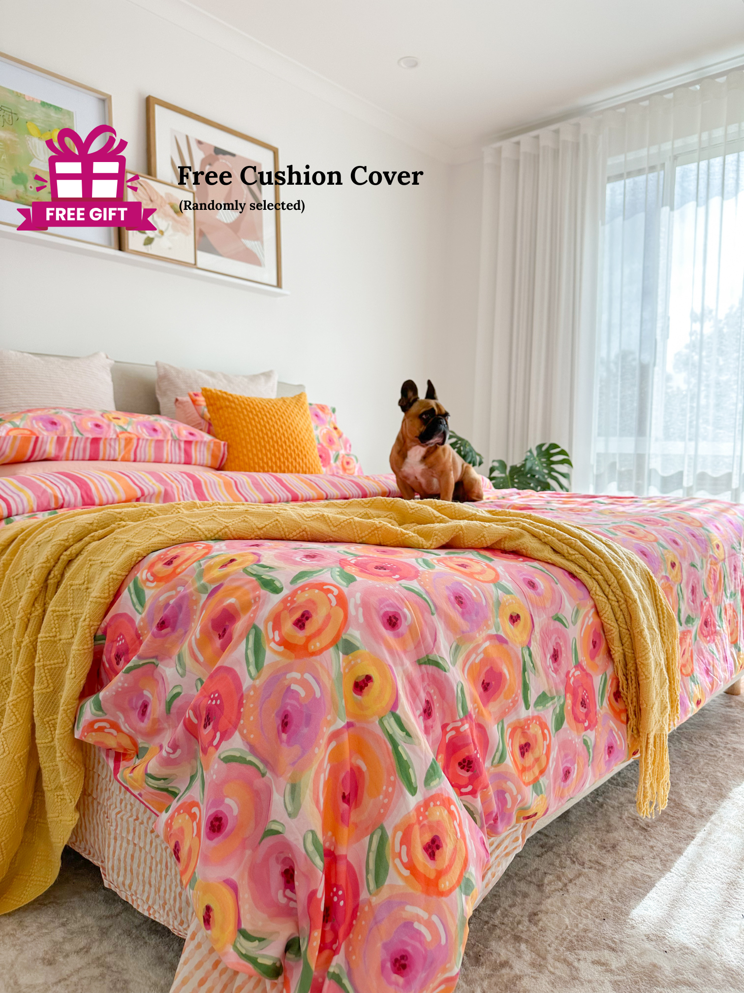 Sarah "SnugStay" Quilt Cover Set