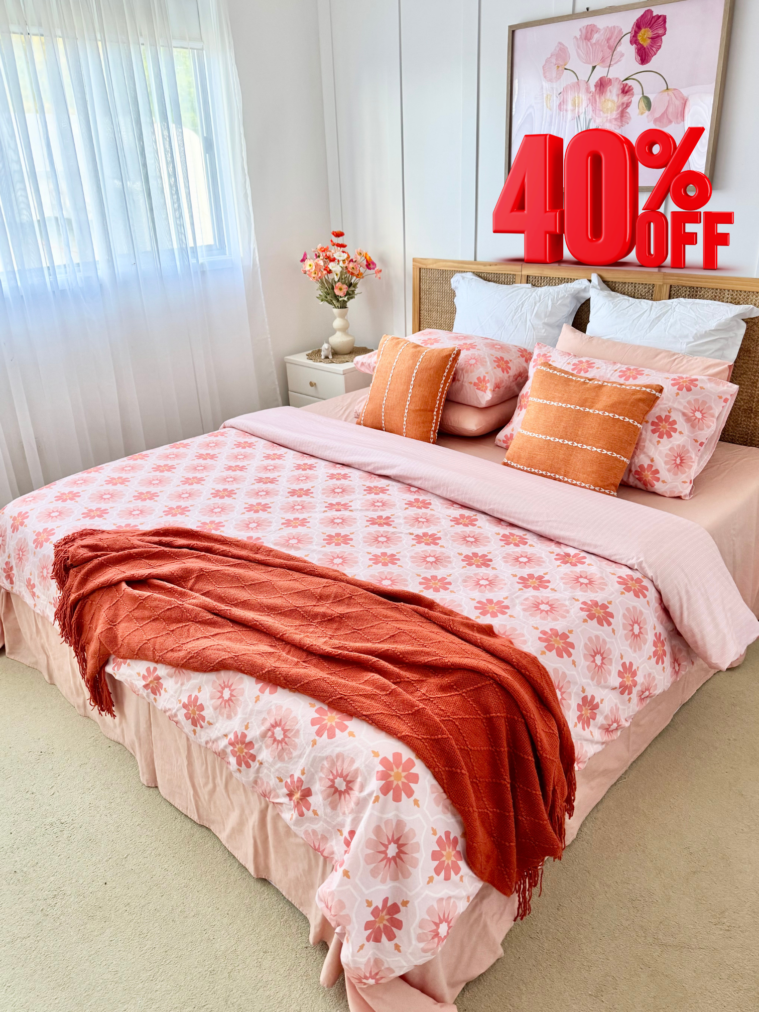 Tilly"SnugStay" Quilt Cover Set